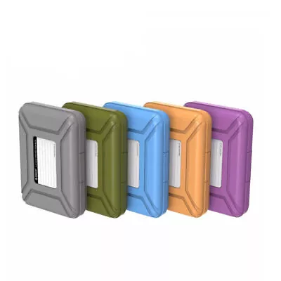Portable Hard Drive Protector Protective Case Storage Box For 3.5 Inch HDD • £8.59