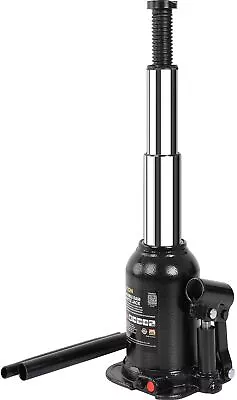 Torin 8 Ton (16000 LBs) Double Ram Welded Hydraulic Car Bottle Jack Black • $51.05