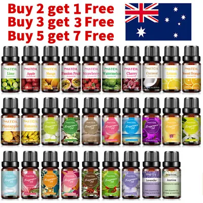 $9.95 • Buy 10ml Essential Oil Aromatherapy Gift Kit 100% Pure Oils For Humidifier Diffuser