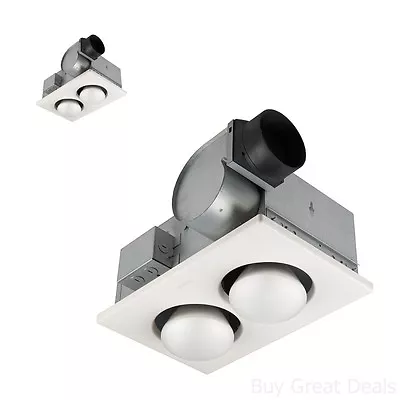 250 Watt Bathroom Ventilation Heater Exhaust Fan Light Ceiling Mount Tool New • $94.98