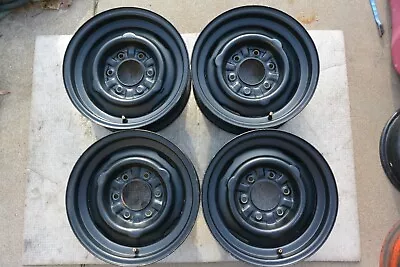 Set Of Four -15x5.5 6 Lug Chevrolet Truck Wheels Rims 64-66 67-70 1966 1967 • $680