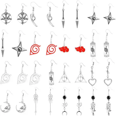 Tokyo Anime Alloy Earrings Drop Dangle Ear Hook Cosplay Earrings Cartoon Jewelry • $4.79