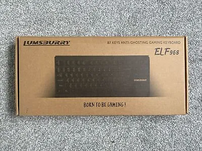 Gaming Keyboard Lumsburry Elf 968 • £10