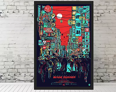 Blade Runner Movie Poster Harrison Ford Poster - 11x17  Framed Gift Poster • $33.90