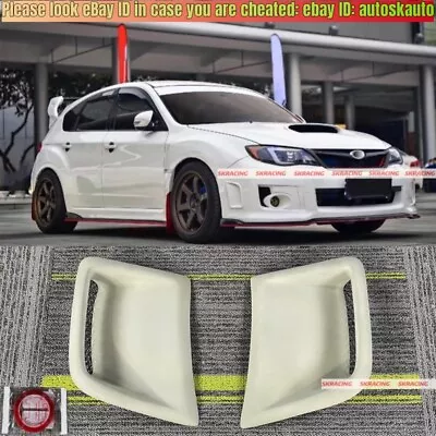 Unpainted Front Bumper Air Duct Vent For Subaru STI WRX GRB Wagon 10th 2008-2014 • $54.42