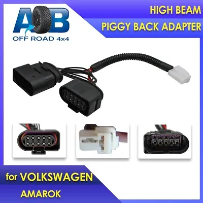 $28 • Buy High Beam Piggy Back Adapter For Volkswagen VW Amarok 2010~ON TDI400 420 550 580