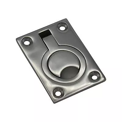 £6.50 • Buy Stainless Steel Hatch Lifting Ring Flush Fit 62MM X 45MM (Boat Deck Marine Lift)