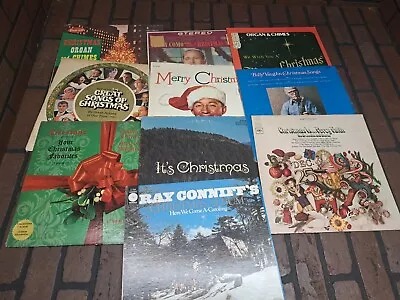 Vintage Christmas 12  Vinyl Lp Records Lot Of 10 • $17.99