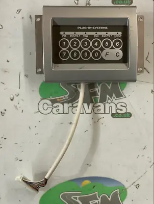 Plug-In-Systems Alarm Key Pad - Caravan / Motorhome • £34.50