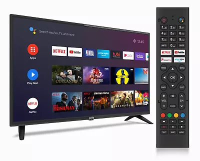 £149.99 • Buy CELLO 32” INCH SMART TV ANDROID TV GOOGLE ASSISTANT FREEVIEW PLAY WiFi HDMI USB