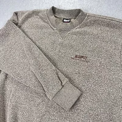 Vintage ESPN Sportscenter Crewneck Sweatshirt Size Adult Medium Brown • $24.99