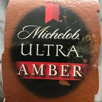 MICHELOB ULTRA AMBER RIBBON BEER TAP HANDLE Barware Man Cave Home Bar • $18