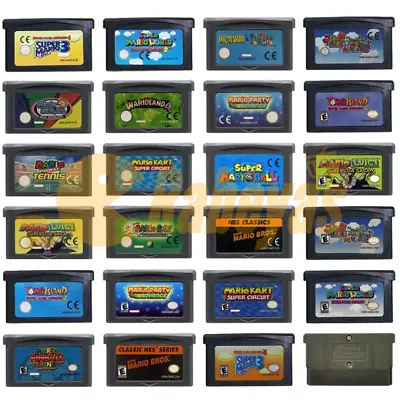 Super Mario Advance 1234 Sonic Gameboy Advance Cartridges • £15.99