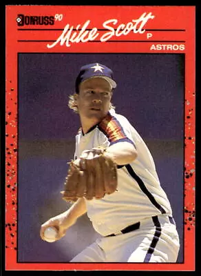 1990 Donruss 207 Mike Scott Houston Astros Baseball Card • $1.49