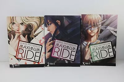 Maximum Ride English Manga Lot Vol 1 2 3 James Patterson Narae Lee • $18.17