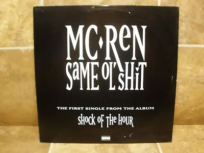 Mc Ren Lp Same Ol Shit On Ruthless 1993 Vinyl Record • $11