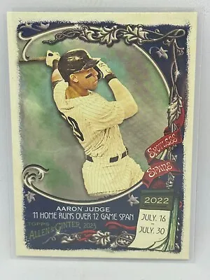 Aaron Judge Spotless Spans Insert 2023 Topps Allen & Ginter Baseball No. SS-1 • £4