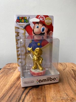 $49.95 • Buy Nintendo Super Mario Bros Mario Gold Amiibo New & Sealed 