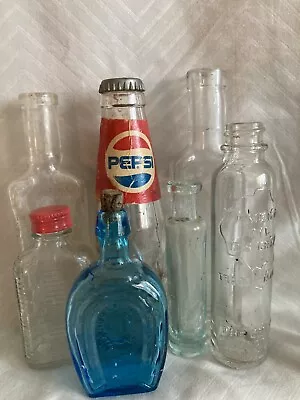 Vintage Small Medicine Bottles Lot • $3.99