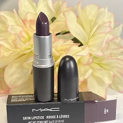 MAC Satin Lipstick ~ 805 Cyber ~ Full Size New In Box Free Shipping • $14.95