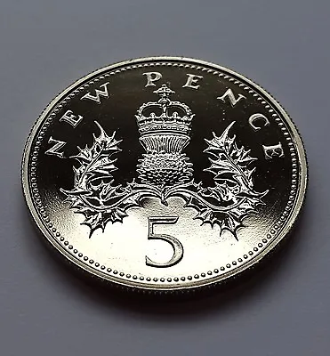 £21.99 • Buy 1972 U.K. 5p Royal Mint Proof Five Pence Coin Rare