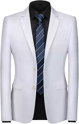 Mens Suit Jacket Slim Fit Sport Coats Blazer For Daily Business Wedding Party • $103.83