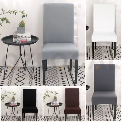 1/4/6/8Pcs Stretch Dining Chair Cover Removable Slipcover Washable Banquet Event • $6.99