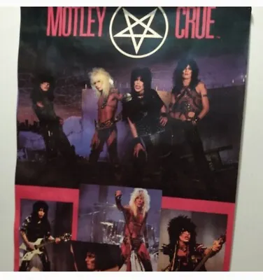 Original Motley Crue Poster • $39.99