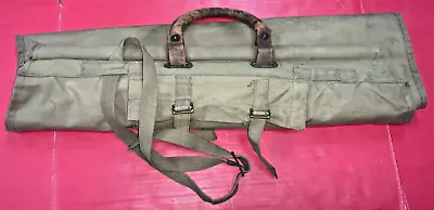 Vintage Military Parachute Bag - Beige • $30