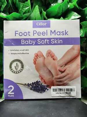 Celor Foot Peel Mask Baby Soft Skin- Lavender Extract • $9.49