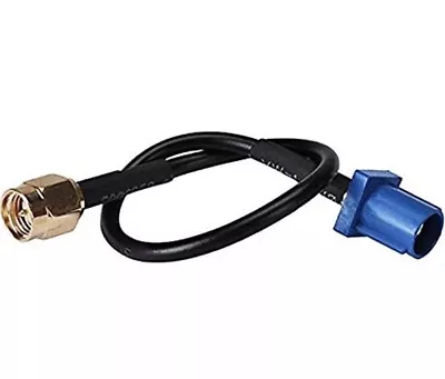 Fakra Plug  C  To SMA Male Connector Pigtail Cable RG174 15cm High Quality Ship • $9.98