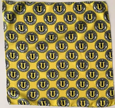 £4.99 • Buy … A Yellow 19 Inch Square Vintage Bandana Head Scarf Salvation University