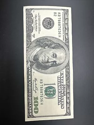 2006 A $100 US One Hundred Dollar Bill FRN Note (NYC Federal Reserve DC PRINT) • $137.99