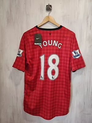 Manchester United 2012 2013 Home Size L Nike Shirt Jersey Soccer Football Young • $149.95