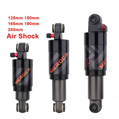 MTB Folding Bike Air Rear Shock Absorber 125-200mm Cycling Accessories • $107.10