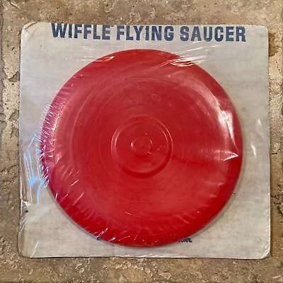 Vintage Wiffle Flying Saucer - New In Package Circa 1970s.  • $9