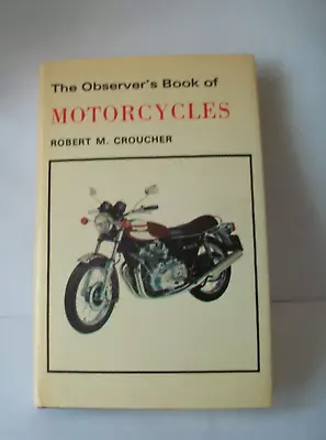1976 The Observers Book Of Motorcycles Hd Dj Price Clipped Nice • £10.99