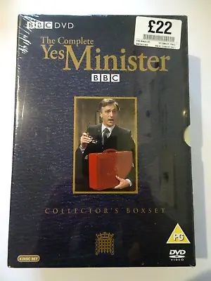 Vintage BBC The Complete Yes Minister DVD Boxset Classic Comedy RRP £22 • £8.99
