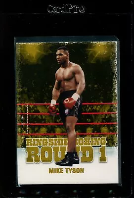 2010 Ringside Boxing Round 1 Gold #37 Mike Tyson Nmmt *328499 • $4.99