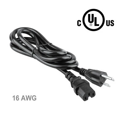 6ft UL 16AWG Power Cord For Microsoft Xbox 360 AC Adapter HP-AW203EF3-LF Brick • $14.99