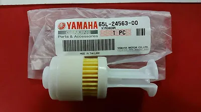 Yamaha F150F200F225SX250 Fuel Filter Element 65L-24563-00-00 SameDayShip • $21.99