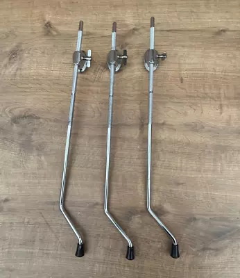 Set Of 3 Mapex Floor Tom Legs With Chrome Mounts • $47.97