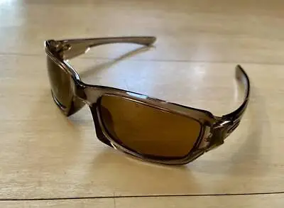 OAKLEY FIVES 3.0 Brown Smoke Bronze Model Used Oakley Sunglasses • $146.55