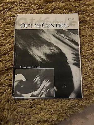 U2 Out Of Control-rare U.s.a Fanzine Issue #10 Fall ‘87-vintage 1987 U-2 Fanzine • $37.35