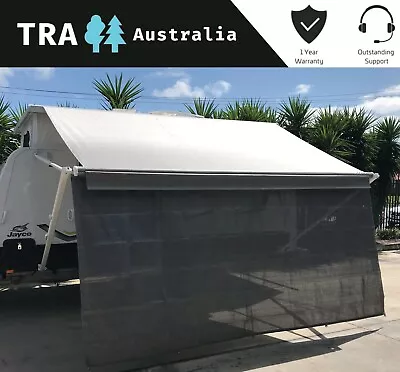 5.8m Caravan RV Privacy Screen Side Shade Wall To Suit 20ft Awning Accessories • $99.02