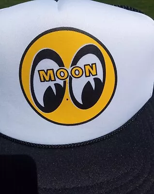 Vgt MOON MOONEYES Truckers Mesh MOTORCYCLE HOTROD TRUCKER CAP HAT Adjustable  • $22.99