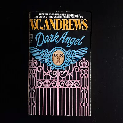 V.C Andrews - Dark Angel - Pocket Books - 1986 Vintage Horror Paperbacks • £12