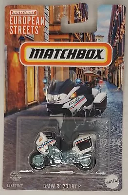 BMW R1200 RT-P Motorcycle POLICE Matchbox 2024 HVV29 European Streets 7/24 • $7.75