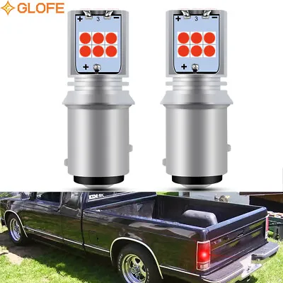 2x LED Red Brake/Tail/Turn Signal Light Bulb Lamp Set For 1982-1993 Chevy S10 • $13.98