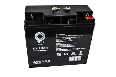 $51.99 • Buy 12V 18Ah Replacement Battery For UPS BEST POWER - FERRUPS - FE FE1.8KVA  1pk    